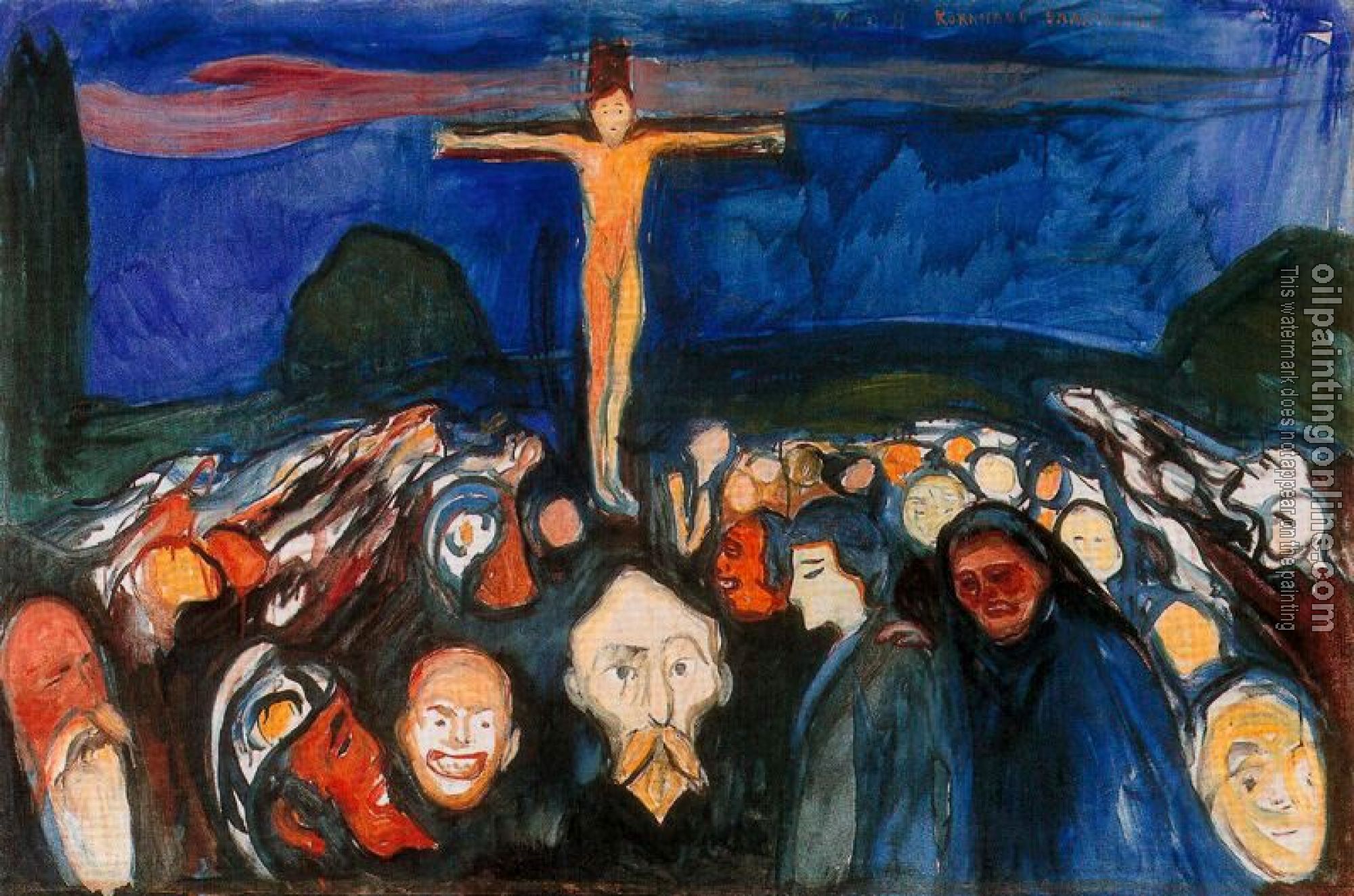 Munch, Edvard - Golgotha